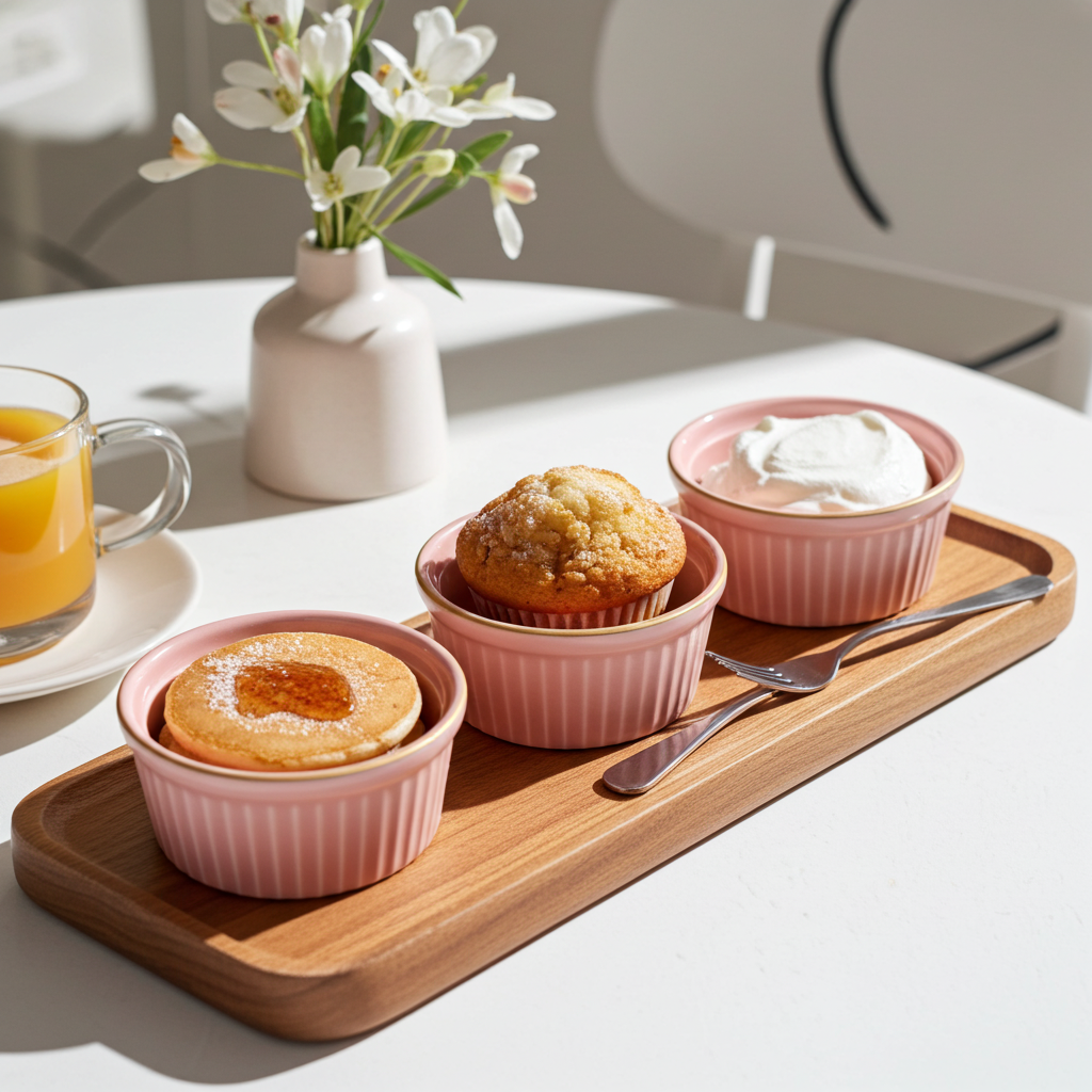 Pi 3 pcs Ramekins