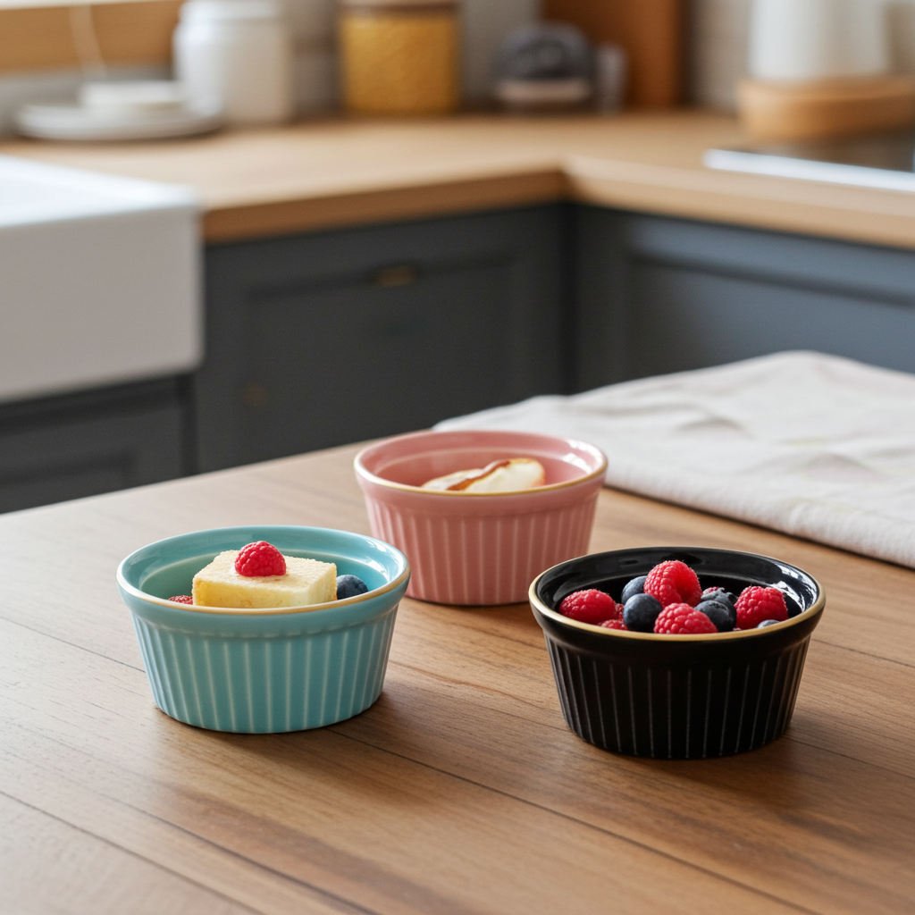 Pi 3 pcs Ramekins