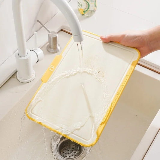 3-Piece Flexible Plastic Cutting Board Set | Extra Thick & Dual-Sided | Non-Slip & Dishwasher Safe | Color-Coded Kitchen Essentials