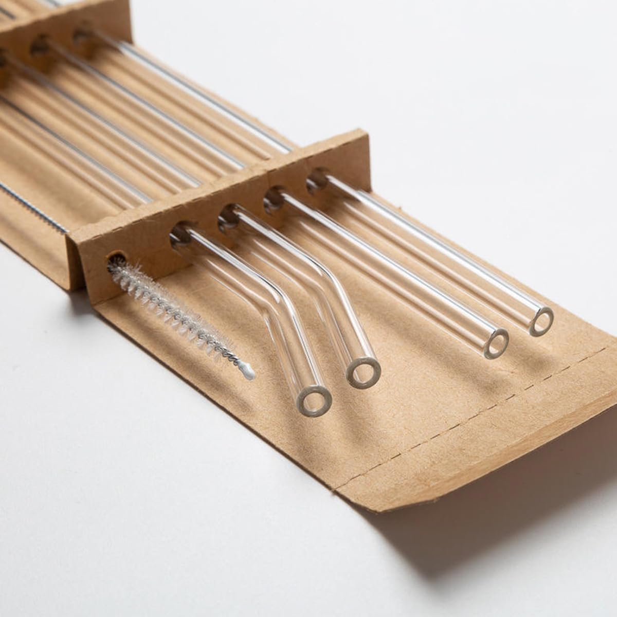 Auz طقم 4 قطع من ماصة زجاجية