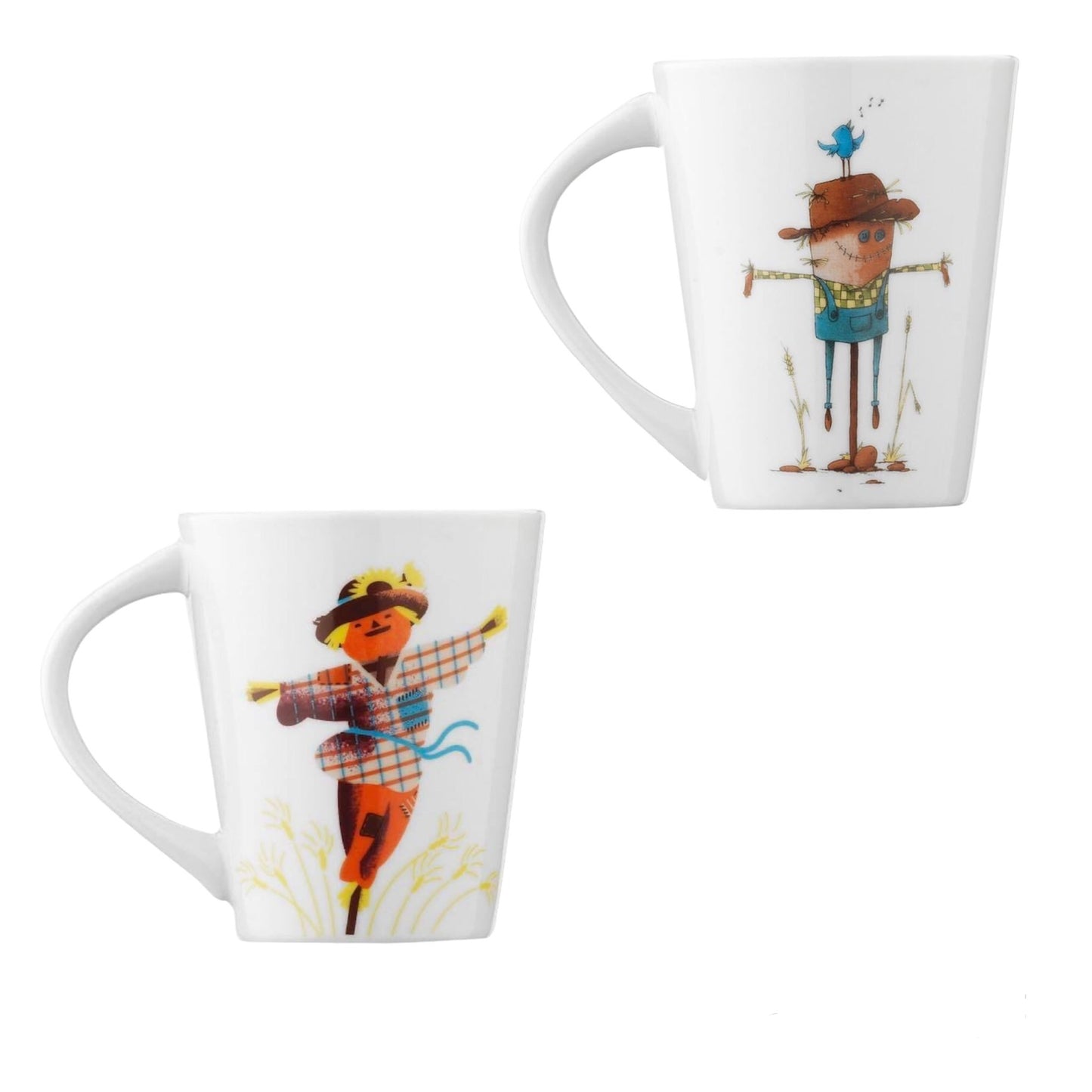 Woop-Woop 2 pc Porcelain Mug Set