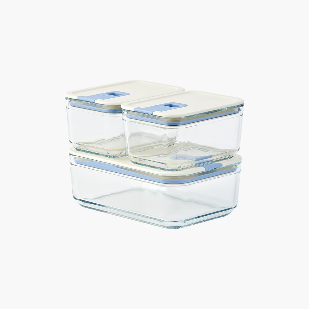 Zest Food Glass Containers Set