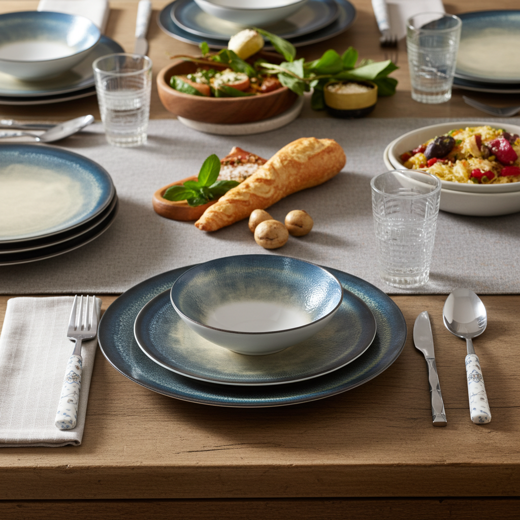 Anno Porcelain Dinner Set of 16 or 32 pieces