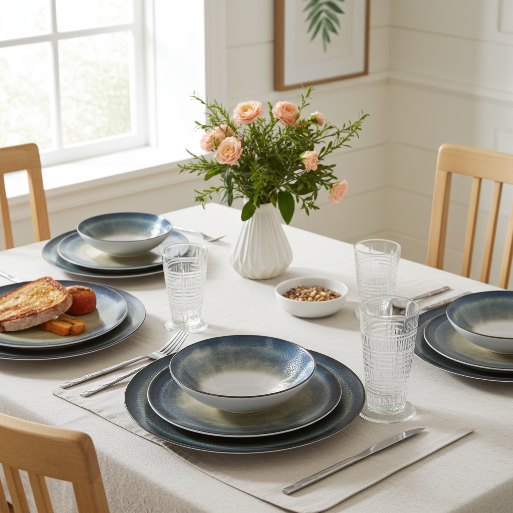 Anno Porcelain Dinner Set of 16 or 32 pieces