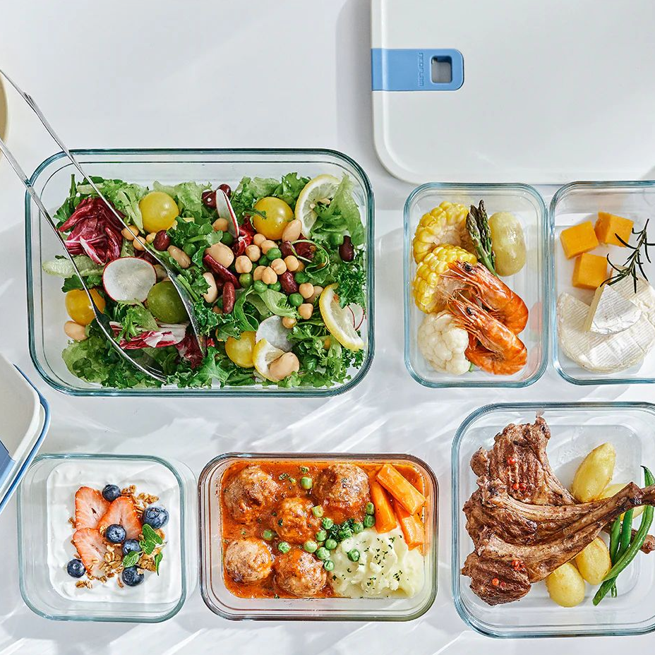 Zest Food Glass Containers Set