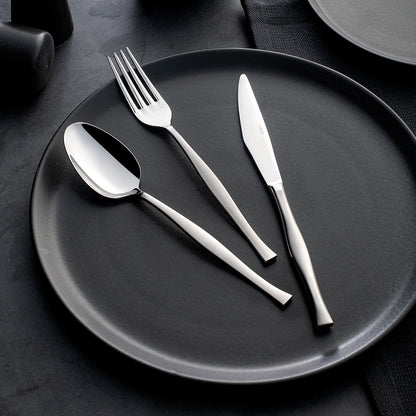 Beltn  طقم أدوات مائدة (٢٤ قطعة) | ستانلس ستيل فاخر ١٨ / ١٠