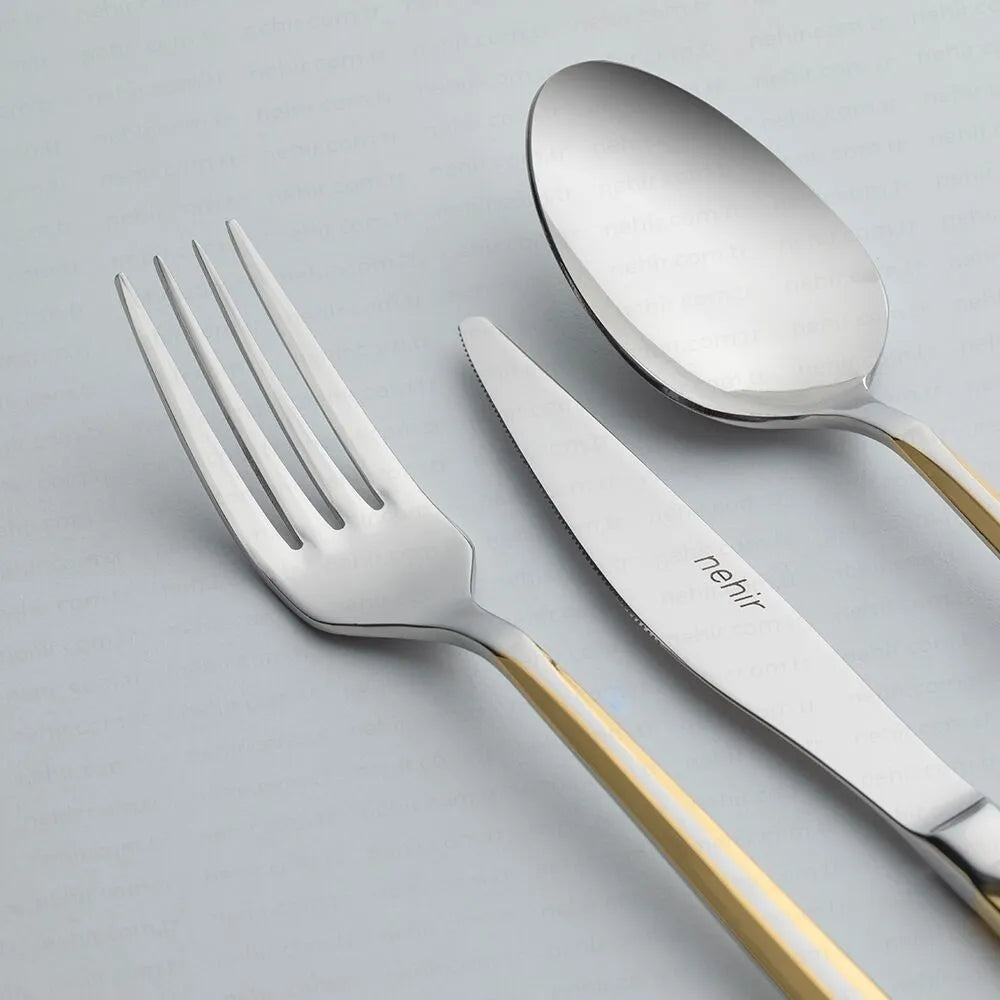 Pyraing 89 Pieces Cutlery Set