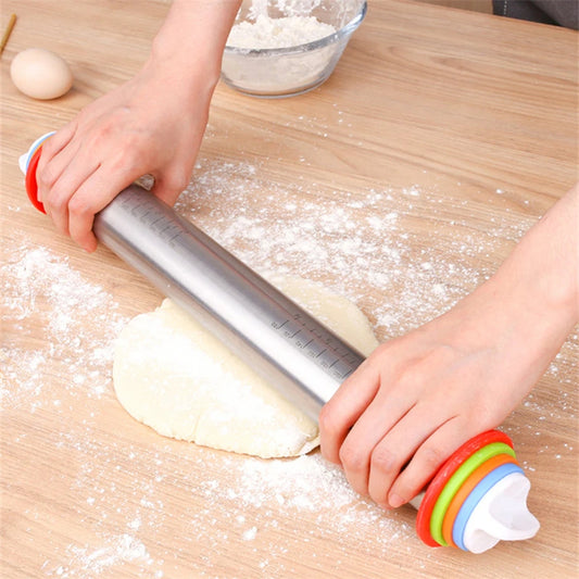 Scalet Stainless-Steel Rolling Pin