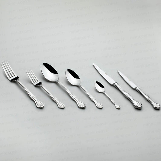 Crauin 89 Pieces Cutlery Set