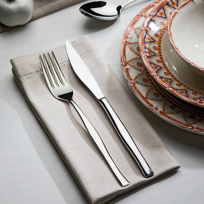 Beltn  طقم أدوات مائدة (٢٤ قطعة) | ستانلس ستيل فاخر ١٨ / ١٠