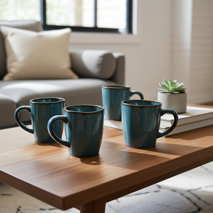 Brunch Mug Set for 4