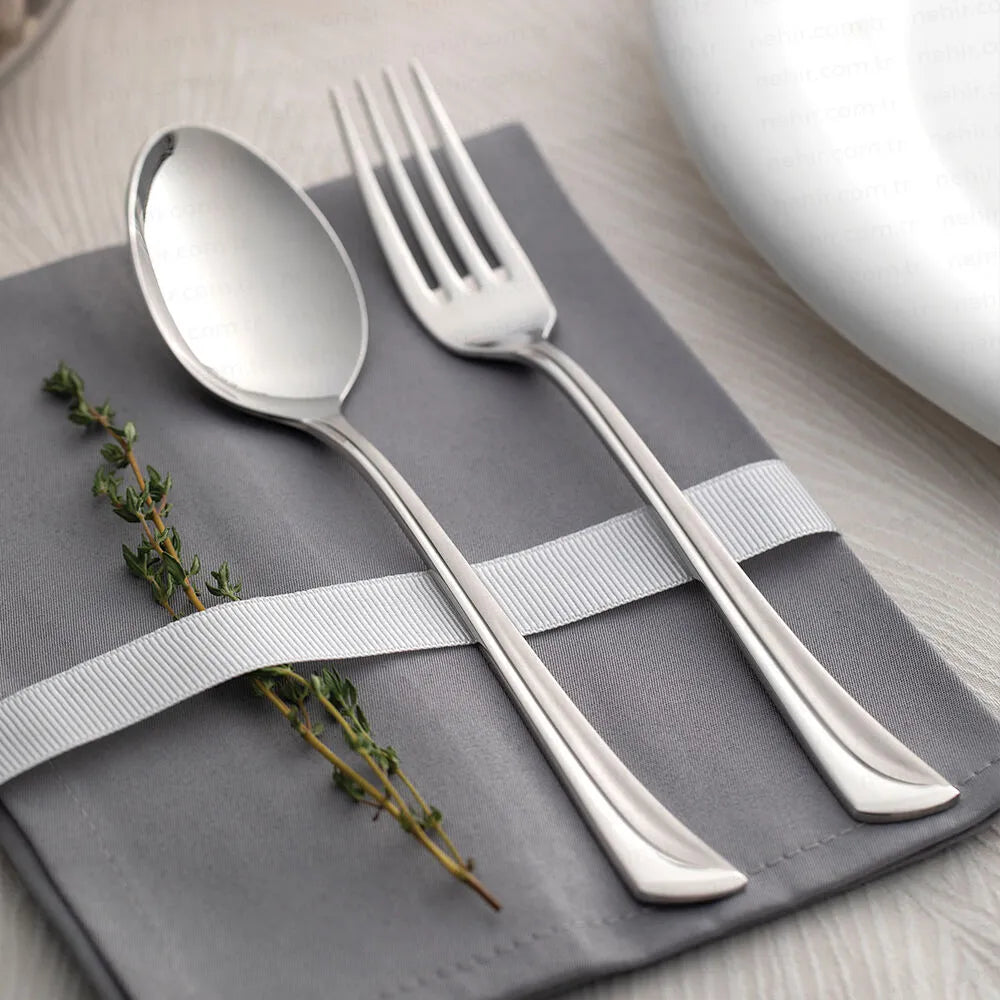 Hansum 89 Pieces Cutlery Set