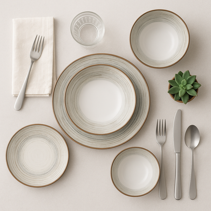 Beigering Porcelain Dinner Set of 16 or 32 pieces