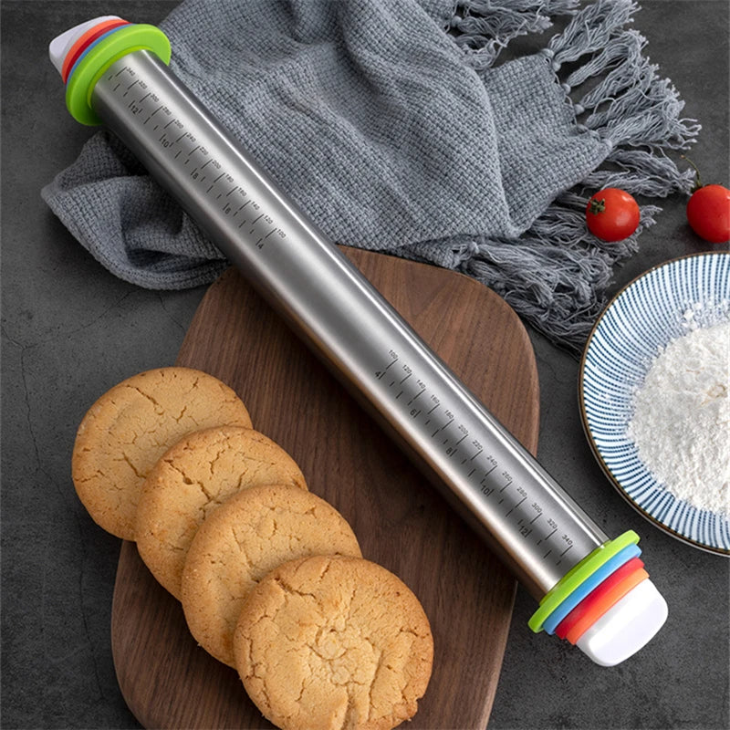 Scalet Stainless-Steel Rolling Pin