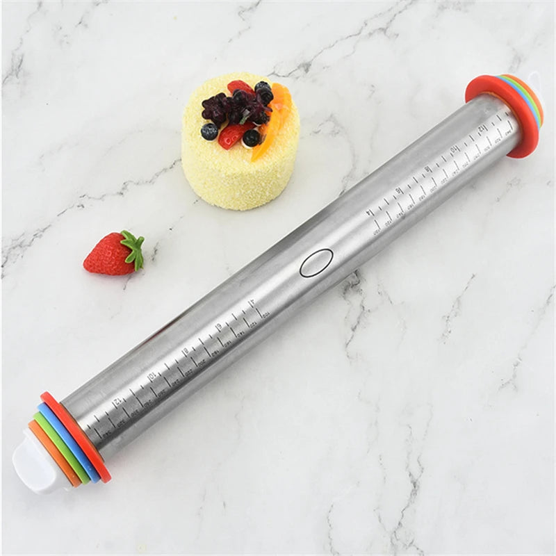 Scalet Stainless-Steel Rolling Pin