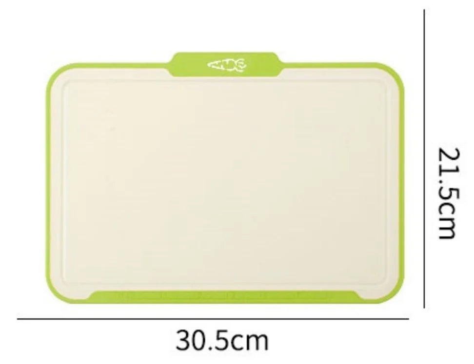 3-Piece Flexible Plastic Cutting Board Set | Extra Thick & Dual-Sided | Non-Slip & Dishwasher Safe | Color-Coded Kitchen Essentials