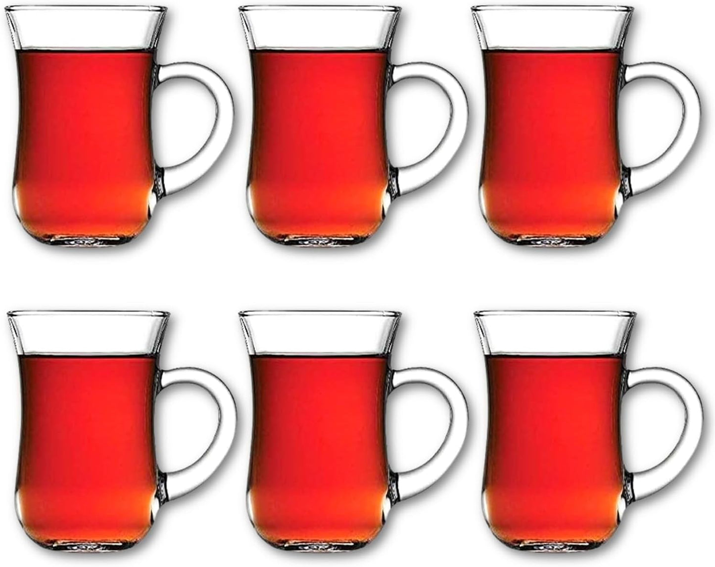 Turkmun Tea/Coffee Glass Set 140 ml