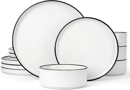 Neoline 30 Plate Modern Porcelain Dinner Set