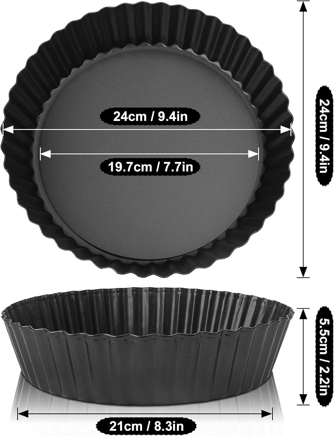 Easylet Tart & Cake Deep Pan