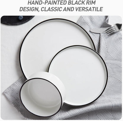 Neoline 30 Plate Modern Porcelain Dinner Set