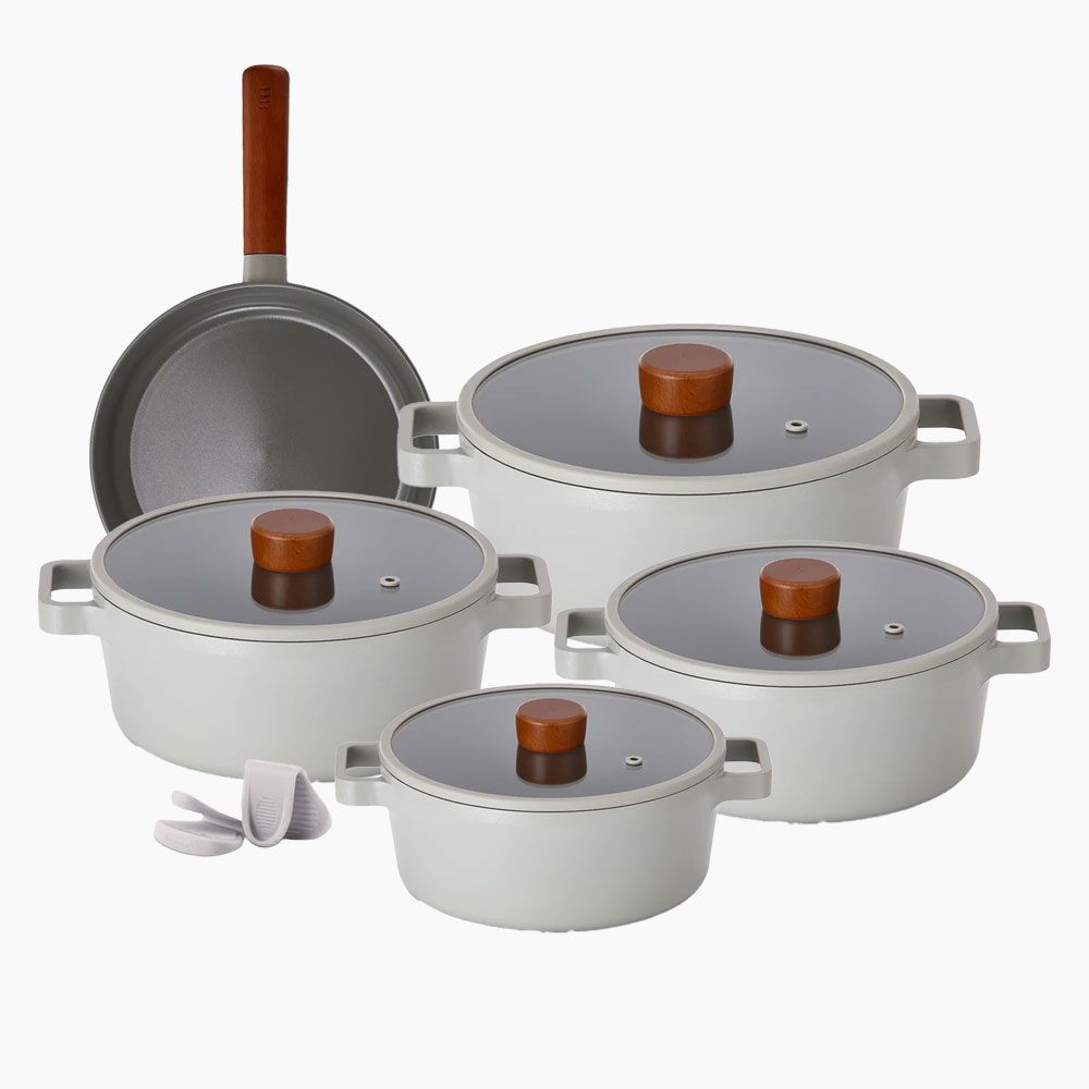 Moderna FIKA Cookware Set of 4 Pots and a Frypan