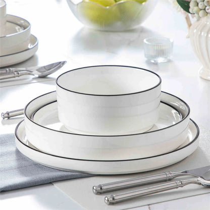 Neoline 30 Plate Modern Porcelain Dinner Set