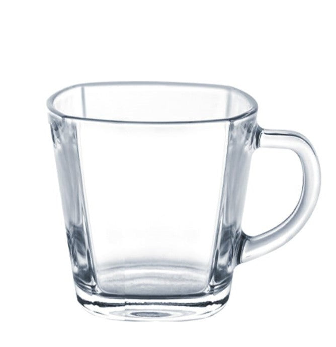 Clear Glass Mug Set of 6