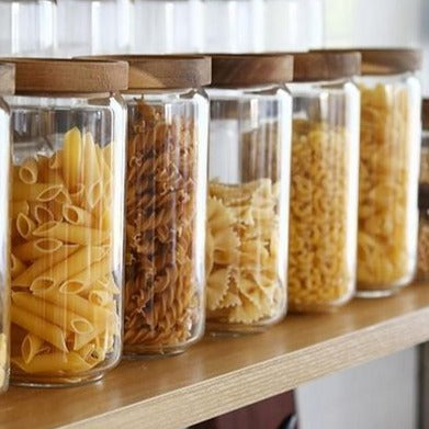 Clean 3 Pieces Food Jars