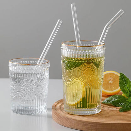 Auz Glass Straw Set of 4