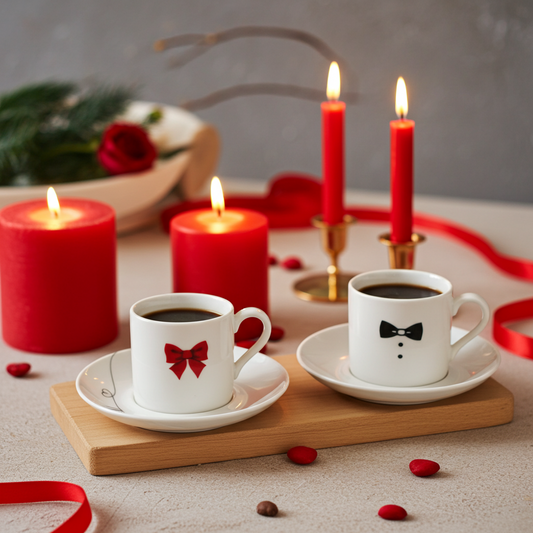 Lovu Coffee Set for Couples