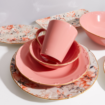 Jasmine 35 Pieces Dinner Set