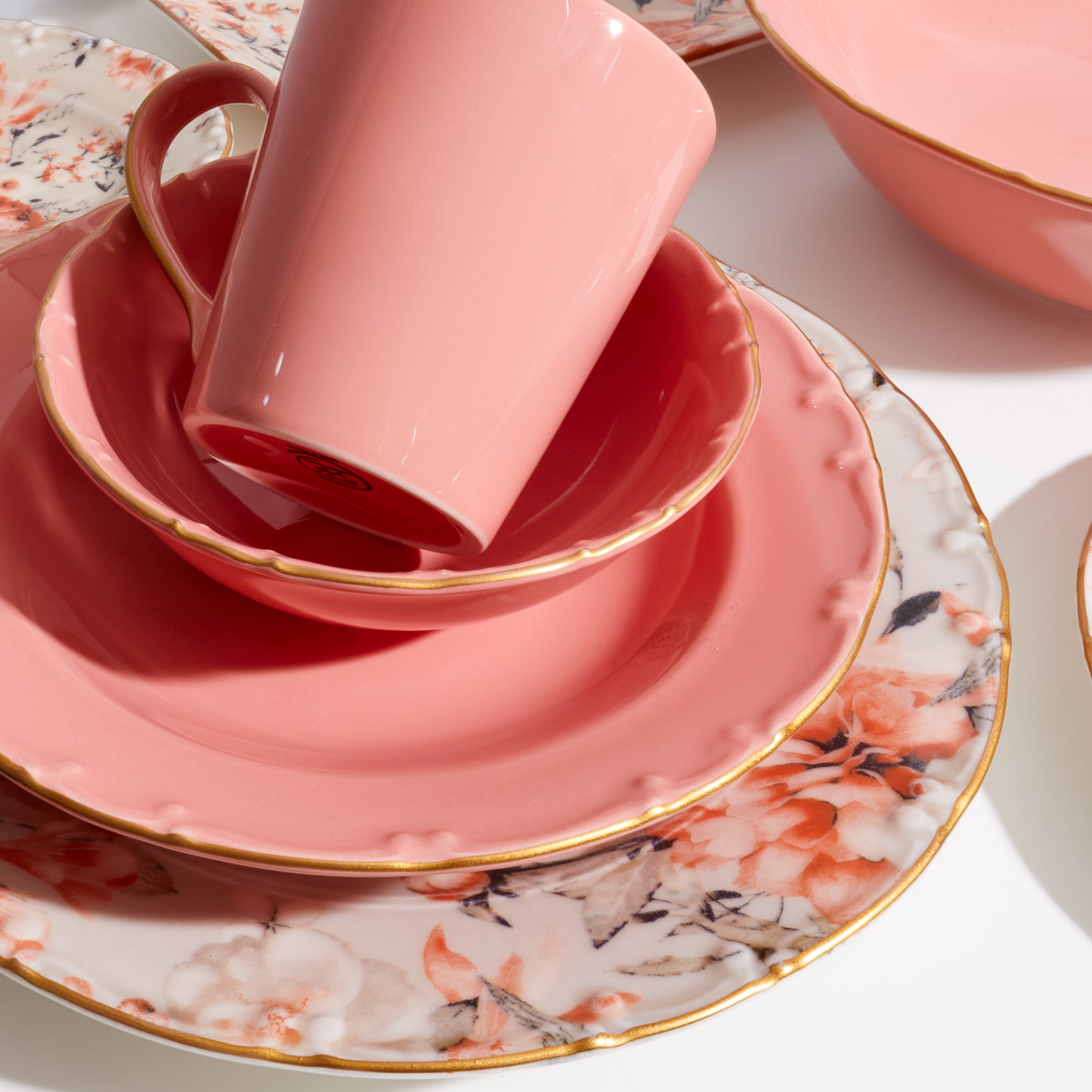 Jasmine 35 Pieces Dinner Set