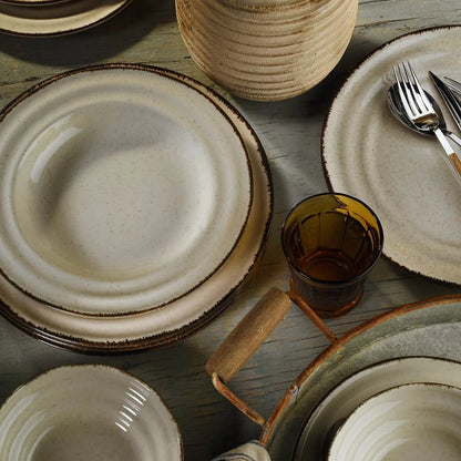 Samni dinner set 24 porcelain plates